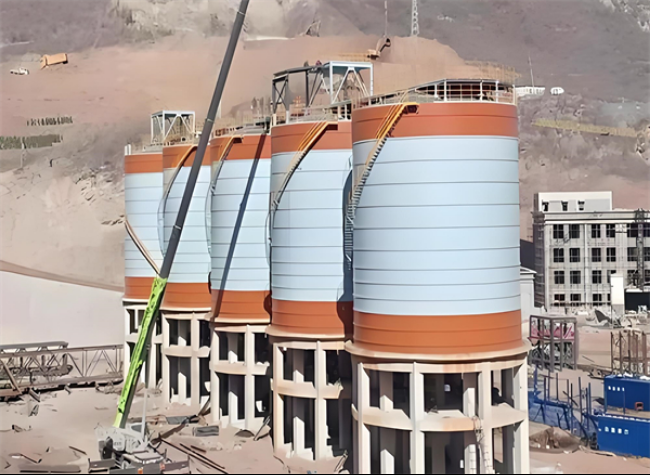 坡头高架钢板仓